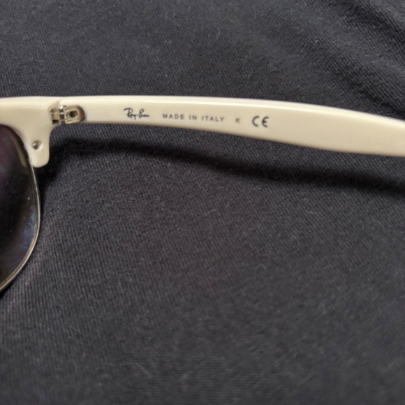 Ray-Ban Cream Sunglasses with Brown Case main image 5